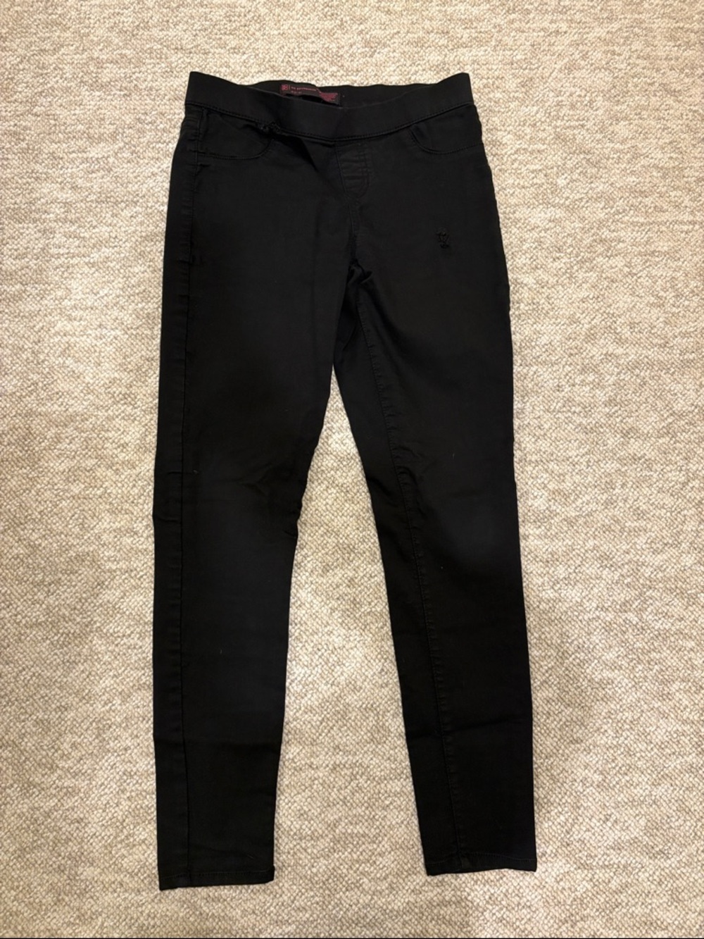 No Boundaries Black Skinny Ponte Jeggings